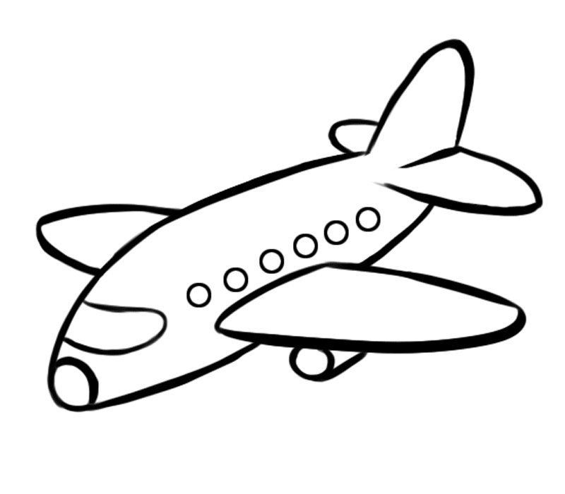 Desenho de Avião - Educamais
